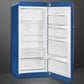 SMEG 9.92 Cu. Ft. Freestanding Compact Refrigerator with Right Handle in Blue, , large