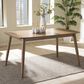 Baxton Studio Edna Dining Table in Light Brown - Table Only, , large