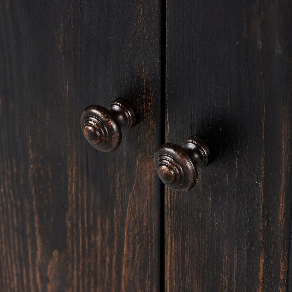 Four Hands It Takes An Hour Sideboard in Distressed Black, , large