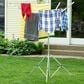 Household Essentials Portable Umbrella Clothesline in Silver, , large