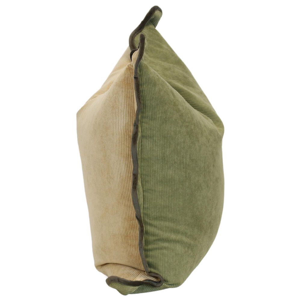 Flair Industries 22&quot; Square Throw Pillow in Green, , large