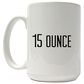 American Brand Studio 15 Oz Golden Retriever Snout Mug in White, , large