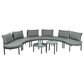 HOMLUX 8-Piece Patio Sofa Furniture Set in Gray, , large