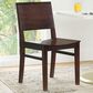 Linon Home Decor Devin Side Chair in Brown, , large