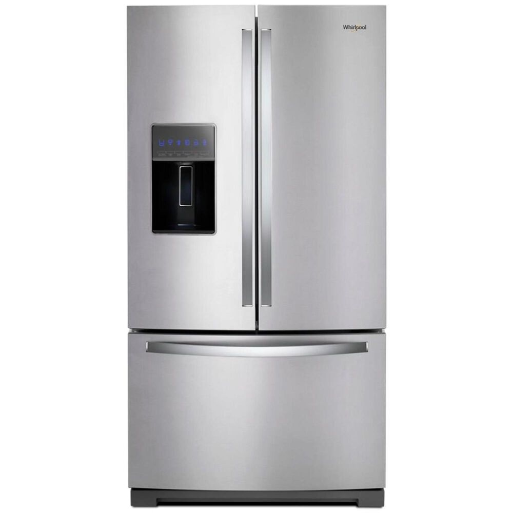 Whirlpool 27 Cu. Ft. 36" Wide French Door Refrigerator in Fingerprint Resistant Stainless Steel  with Dual Icemaker, , large