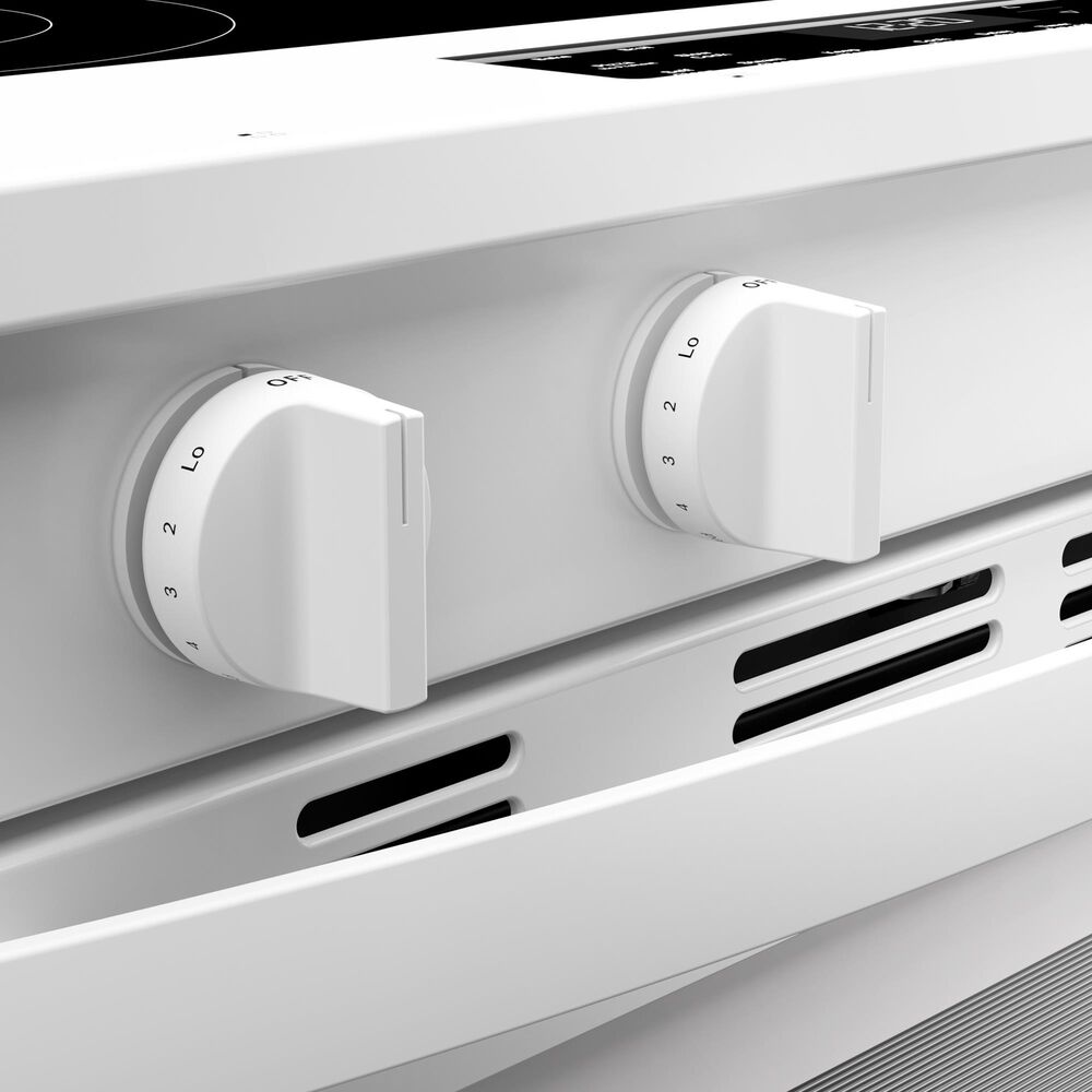 Whirlpool 5.3 Cu. Ft. Slide-in Electric Range in White, , large