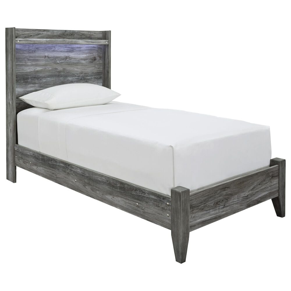 Ashley Baystorm 3-Piece Twin Panel Bed Set in Gray, , large
