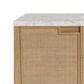 James Martin Vanities Solene 48" Single Bathroom Vanity in Seaside Oak with 3 cm Eternal Jasmine Pearl Quartz Top, Rectangular Sink and FreePower Wireless Charger, , large