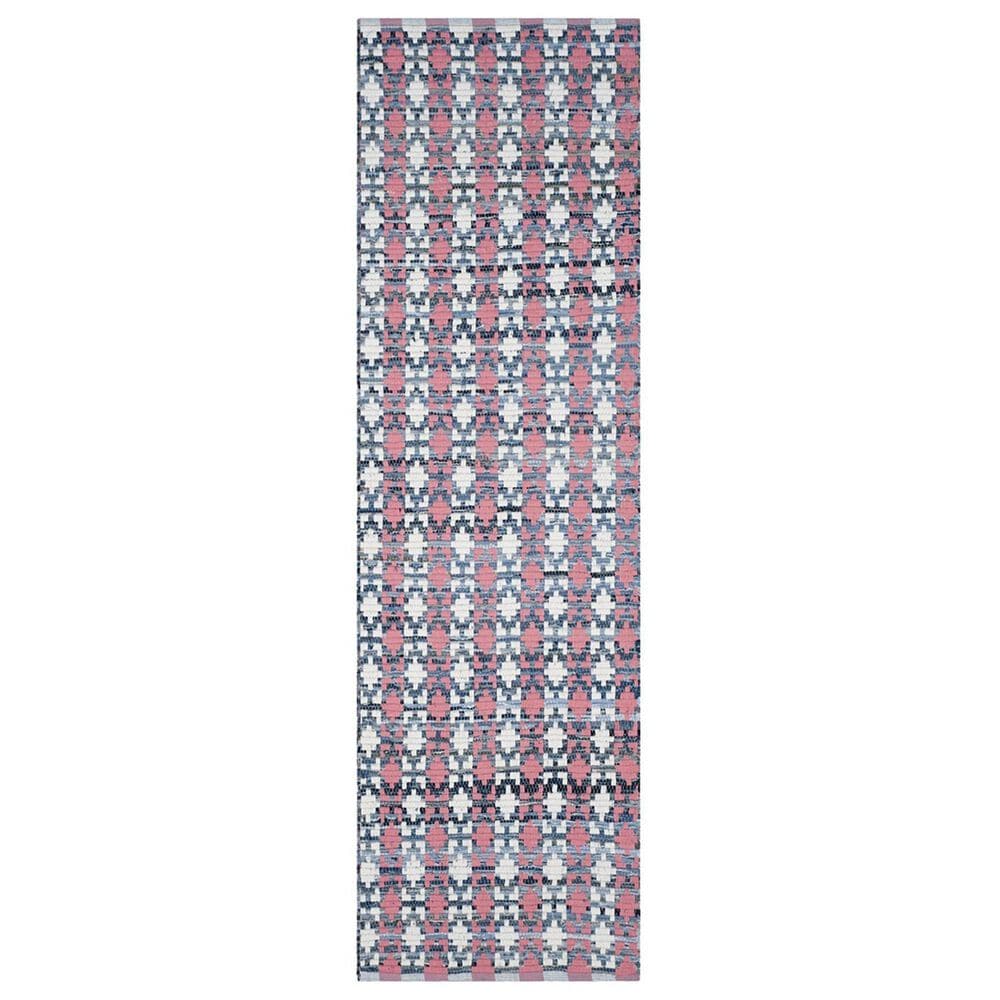 Safavieh Montauk 2"3" x 8" Coral and Multicolor Runner, , large