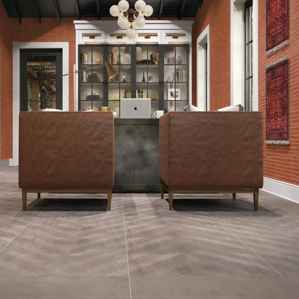 Dal-Tile Artcrafted Cotto 1&quot; x 6&quot; Straight Joint on 11.5&quot; x 9.75&quot; Glazed Ceramic Mosaic Sheet, , large