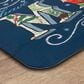 Mohawk Dri-Pro Deluxe Holiday Joy Merry 1"6" x 2"6" Multicolor Door Mat, , large