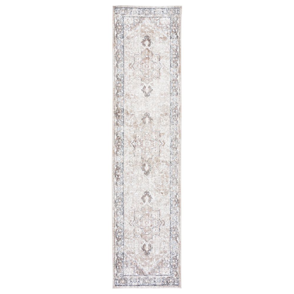 Safavieh Jasmine 2"2" x 9" Ivory and Beige Runner, , large