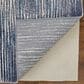 Feizy Indio 5" x 8" Navy and Blue Area Rug, , large