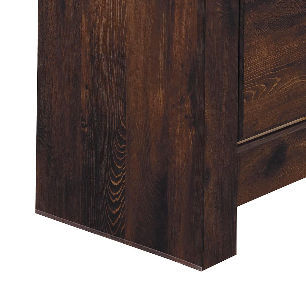 Signature Design by Ashley Quinden 7 Drawer Dresser in Dark Brown Nebraska Furniture Mart