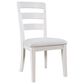 Waltham Westport Dining Side Chair in White, , large