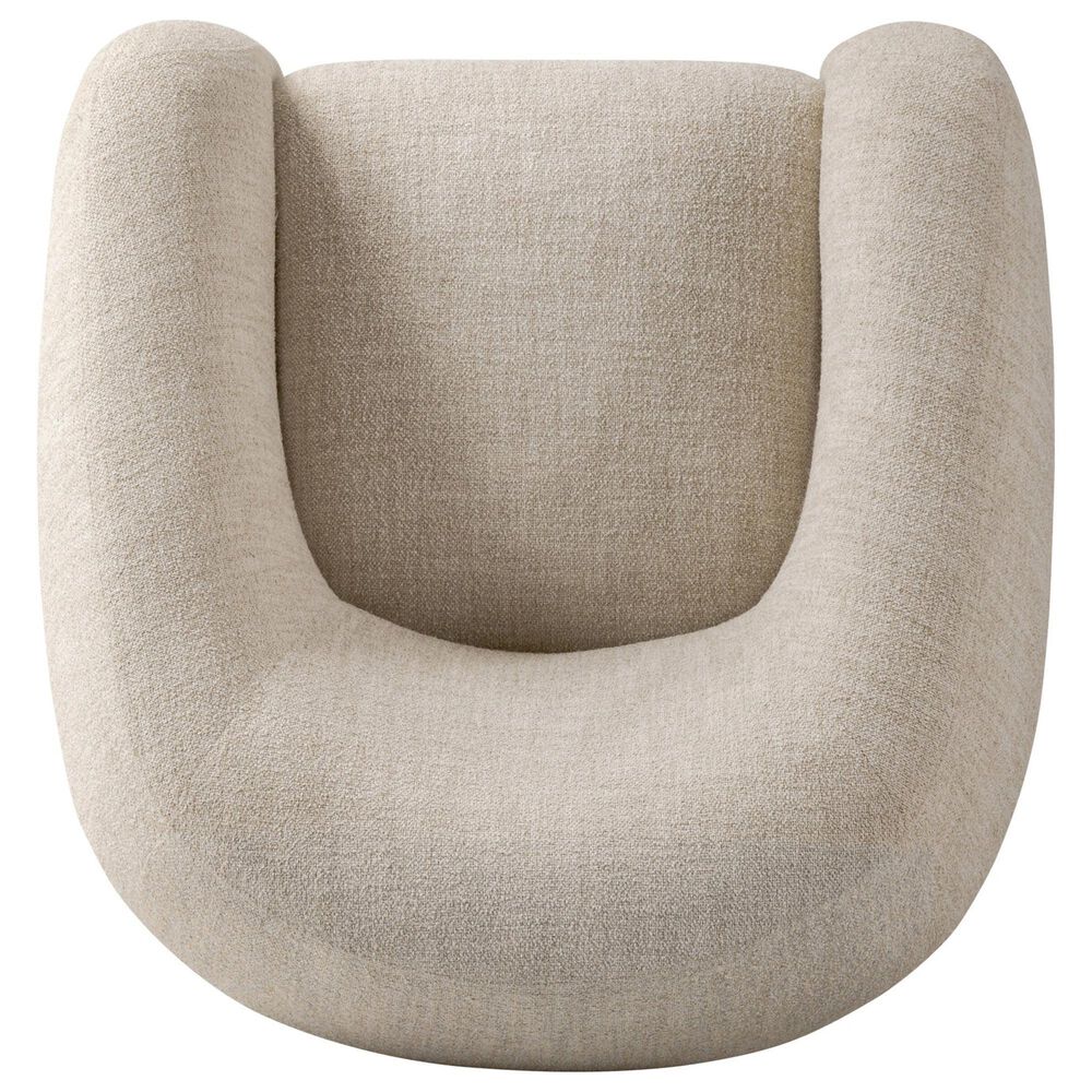 Four Hands Channing Swivel Chair in Yuma Cream, , large