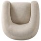 Four Hands Channing Swivel Chair in Yuma Cream, , large