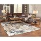 Oriental Weavers Bowen 4928X 9"10" x 12"10" Grey Area Rug, , large