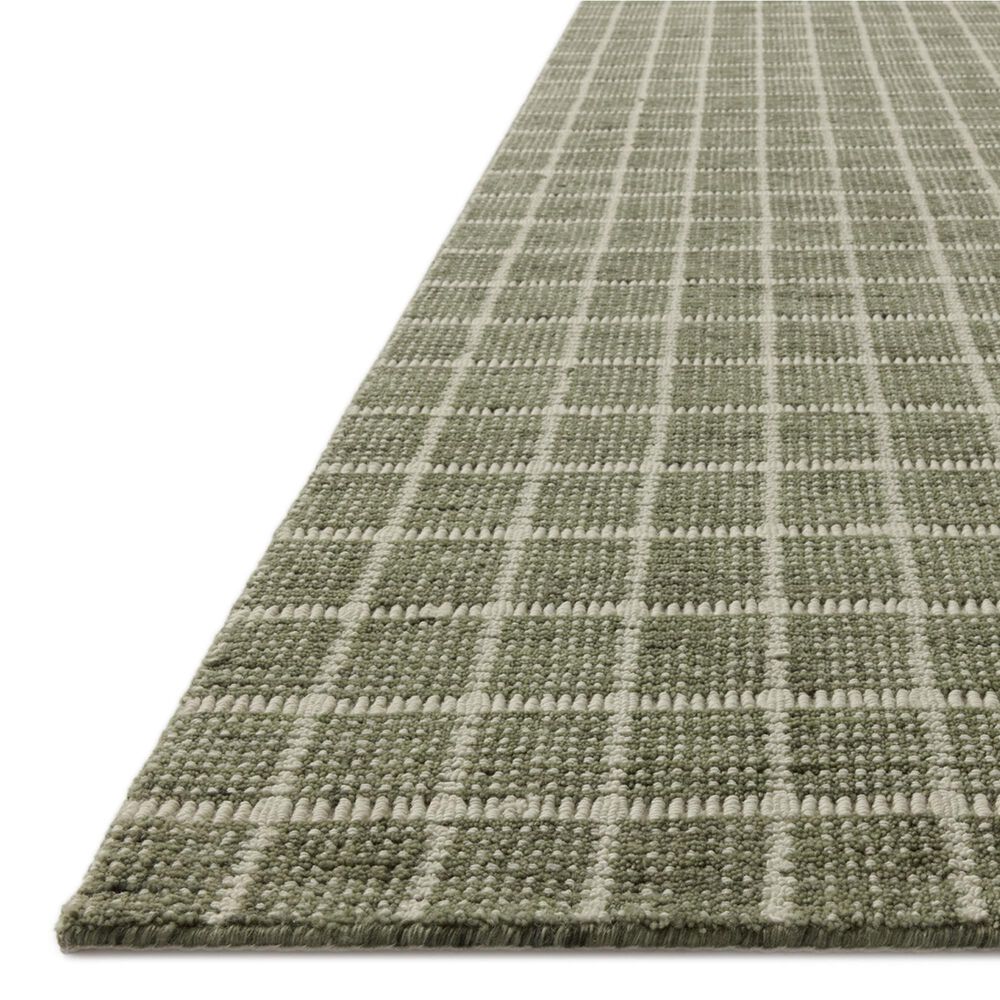 Amber Lewis x Loloi Cedar 4&#39; x 6&#39; Olive and Ivory Area Rug, , large