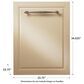 Monogram 24" Built-In Fully Integrated Dishwasher, , large