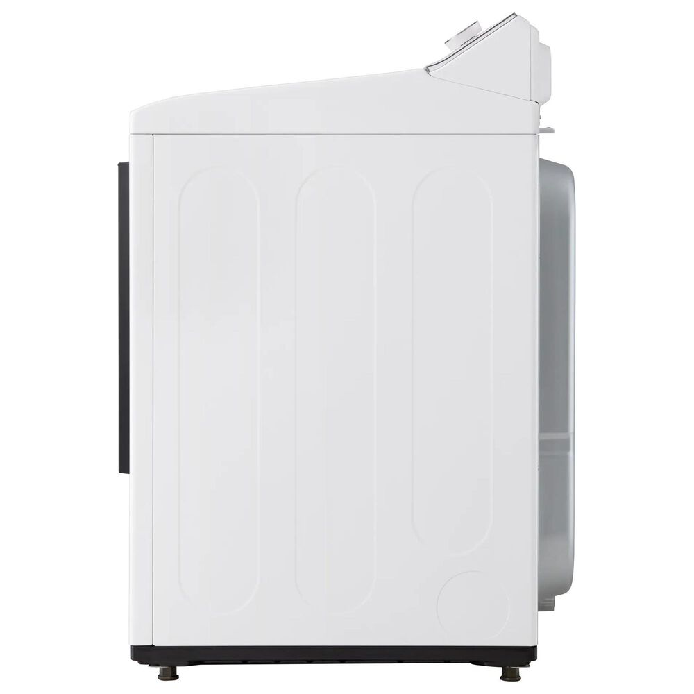 LG 7.3 Cu. Ft. Ultra Large Capacity Smart Electric Dryer in Alpine White, , large