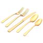 Oneida Aptitude 20-Piece Flatware Set in Champagne, , large