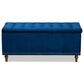 Baxton Studio Kaylee Storage Ottoman Bench in Navy Blue, , large