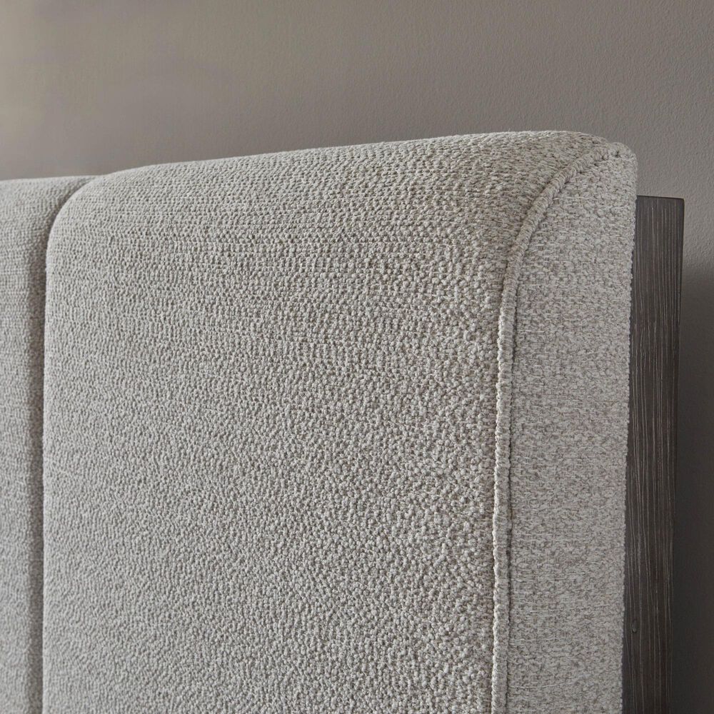 Nicolette Home Anderson Park Dark 3-Piece Queen Upholstered Bedroom Set in Moose Trail and Frontier Brown, , large