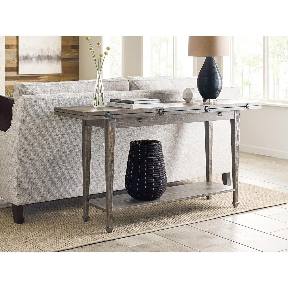 American Drew Emporium Sofa Table in Shadow, , large