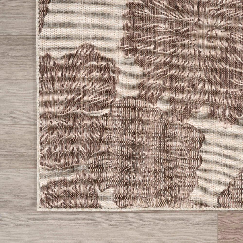 Nourison Garden Oasis Natural 9&#39; x 12&#39; Indoor/Outdoor Area Rug, , large