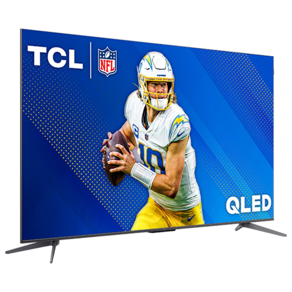 TCL 55&quot; Class 4K UHD HDR QLED with Google TV in Black - Smart TV, , large