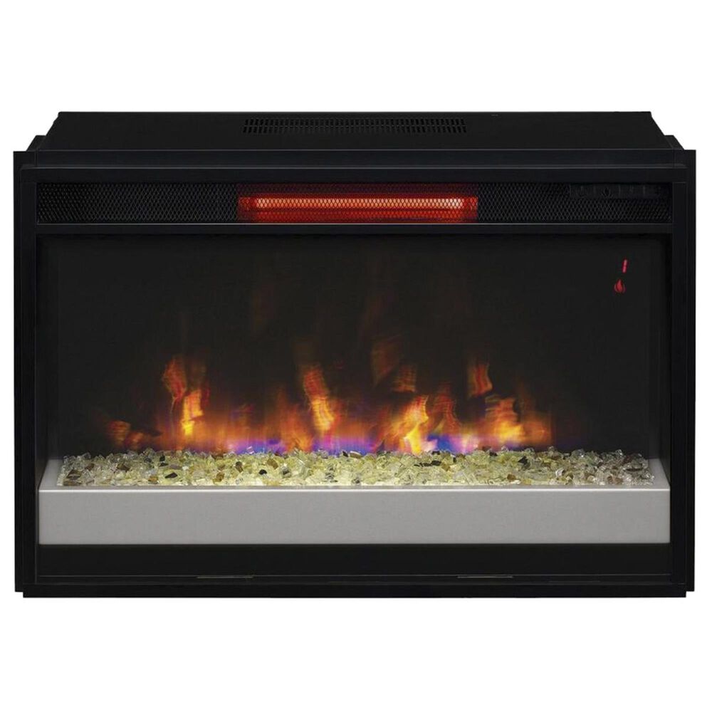 Fabio Flames Cantilever 60&quot; Media Fireplace in Engineered Embossing Oak, , large