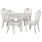 Ashley Montelaine 5-Piece Oval Dining Set in Antiqued White, , large
