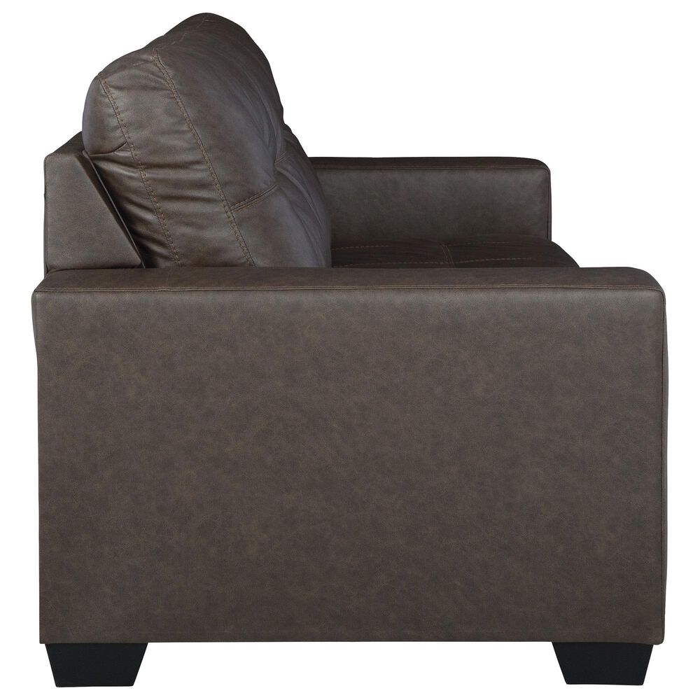 Ashley Barlin Mills Stationary Queen Sleeper Sofa in Umber, , large