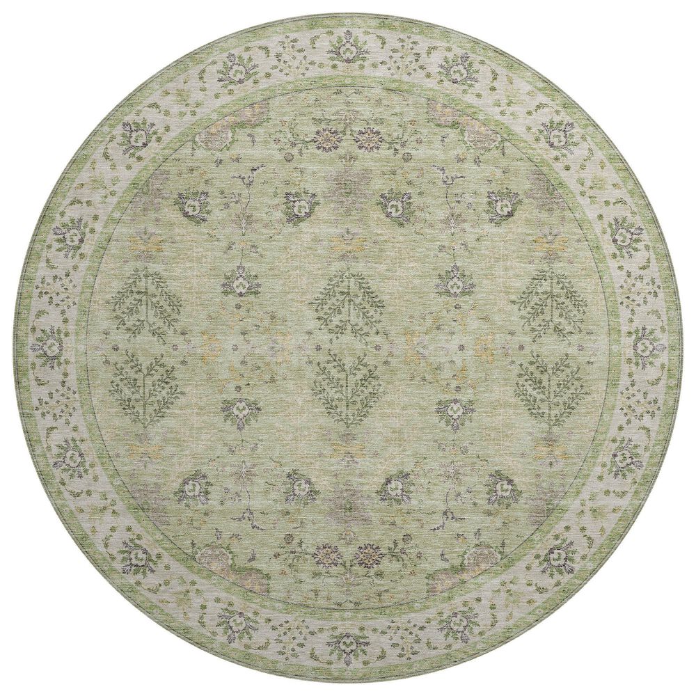 Dalyn Rug Company Hatay 8" Round Aloe Area Rug, , large