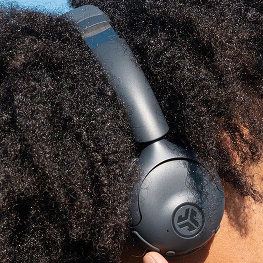 JLab Go Lux ANC On-Ear Headphones in Graphite, , large