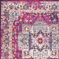 Safavieh Evoke EVK275R 4" x 6" Fuchsia and Ivory Area Rug, , large