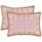 J. Queen New York Shiloh 3-Piece Full/Queen Quilt Set in Pink, Green and Orange, , large
