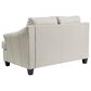 Ashley Genoa Stationary Loveseat in Coconut, , large