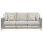 Ashley Seton Creek 6-Piece Patio Conversation Set in Gray, , large