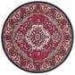 Safavieh Monaco MNC207C-5R 5" Round Red/Turquoise Area Rug, , large