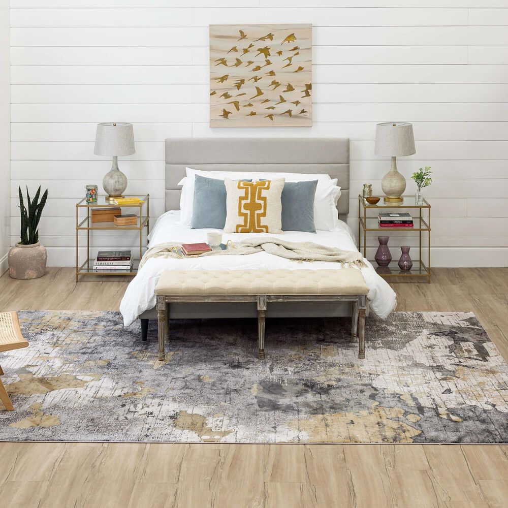 Karastan Tryst Nuvole 8&#39; x 11&#39; Patina Area Rug, , large