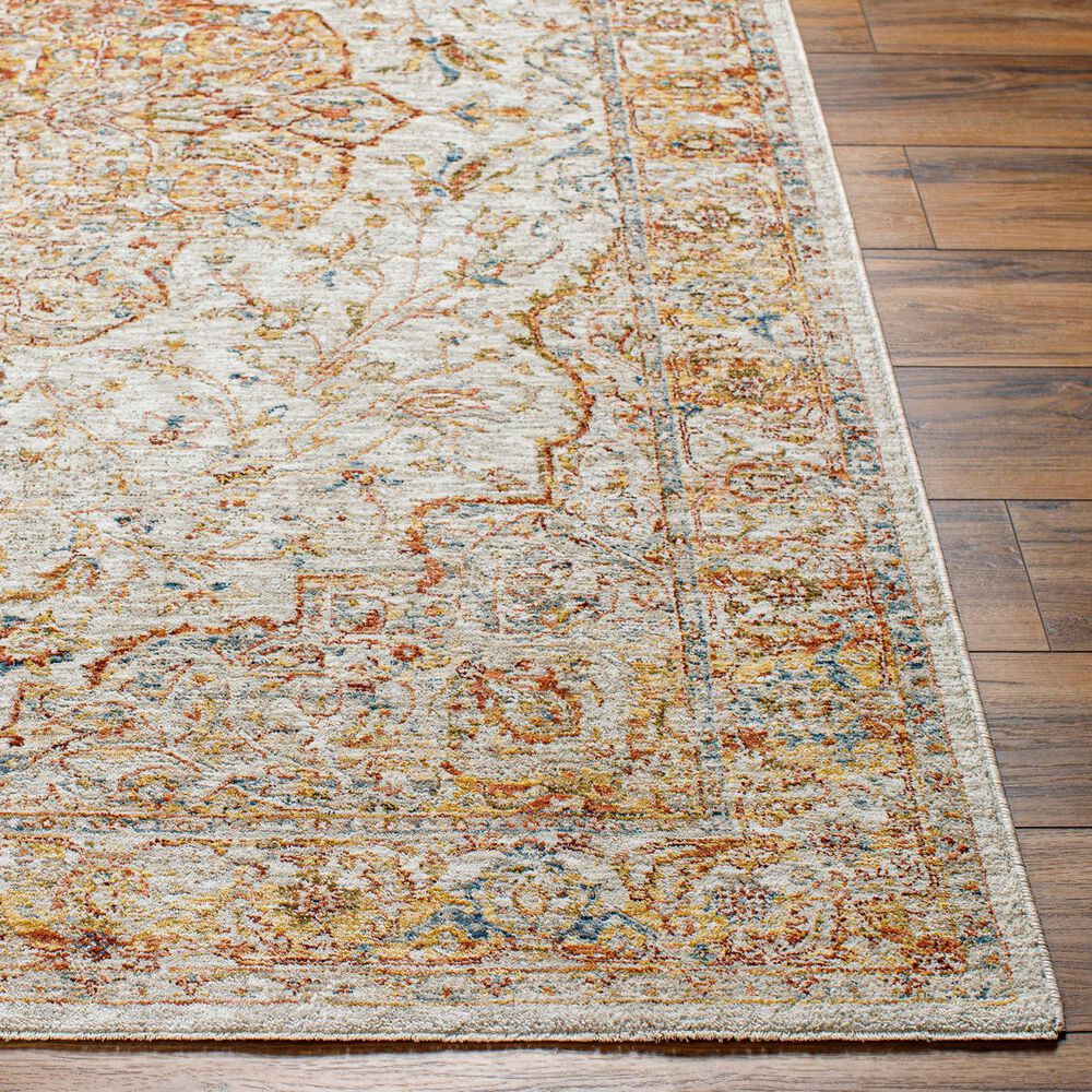 Surya Mona Lisa 10&#39; x 14&#39; Tan, Mustard, Brick Red, Sage, Dark Blue, Olive and Burgundy Area Rug, , large