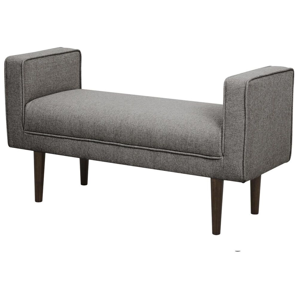 Accentric Approach Modern Authentics Benton Arm Bench in Grey, , large