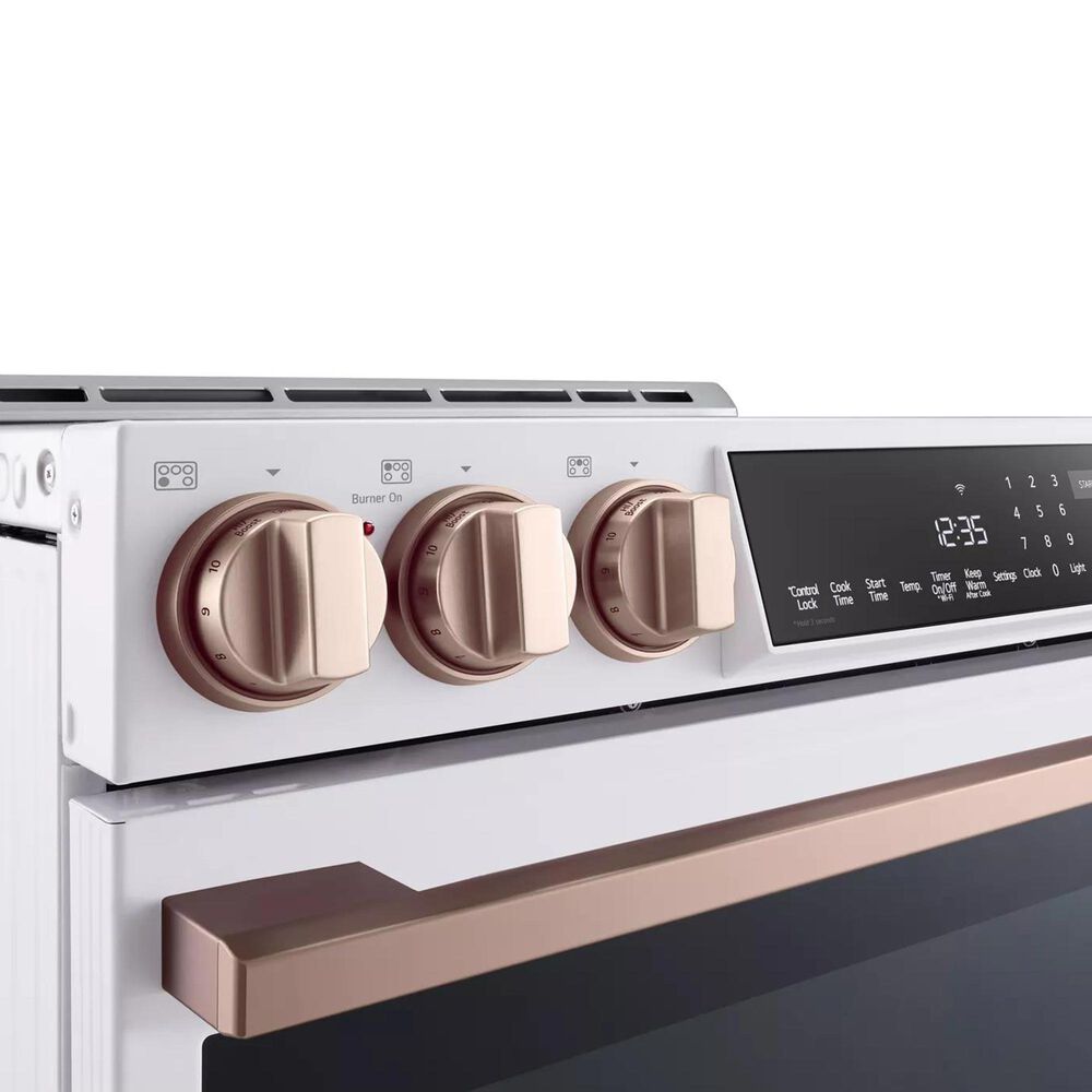 LG 6.3 Cu. Ft. Induction Slide-in Range in Essence White, , large