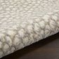 Nourison Joli 5"3" x 7"3" Ivory, Beige and Grey Area Rug, , large