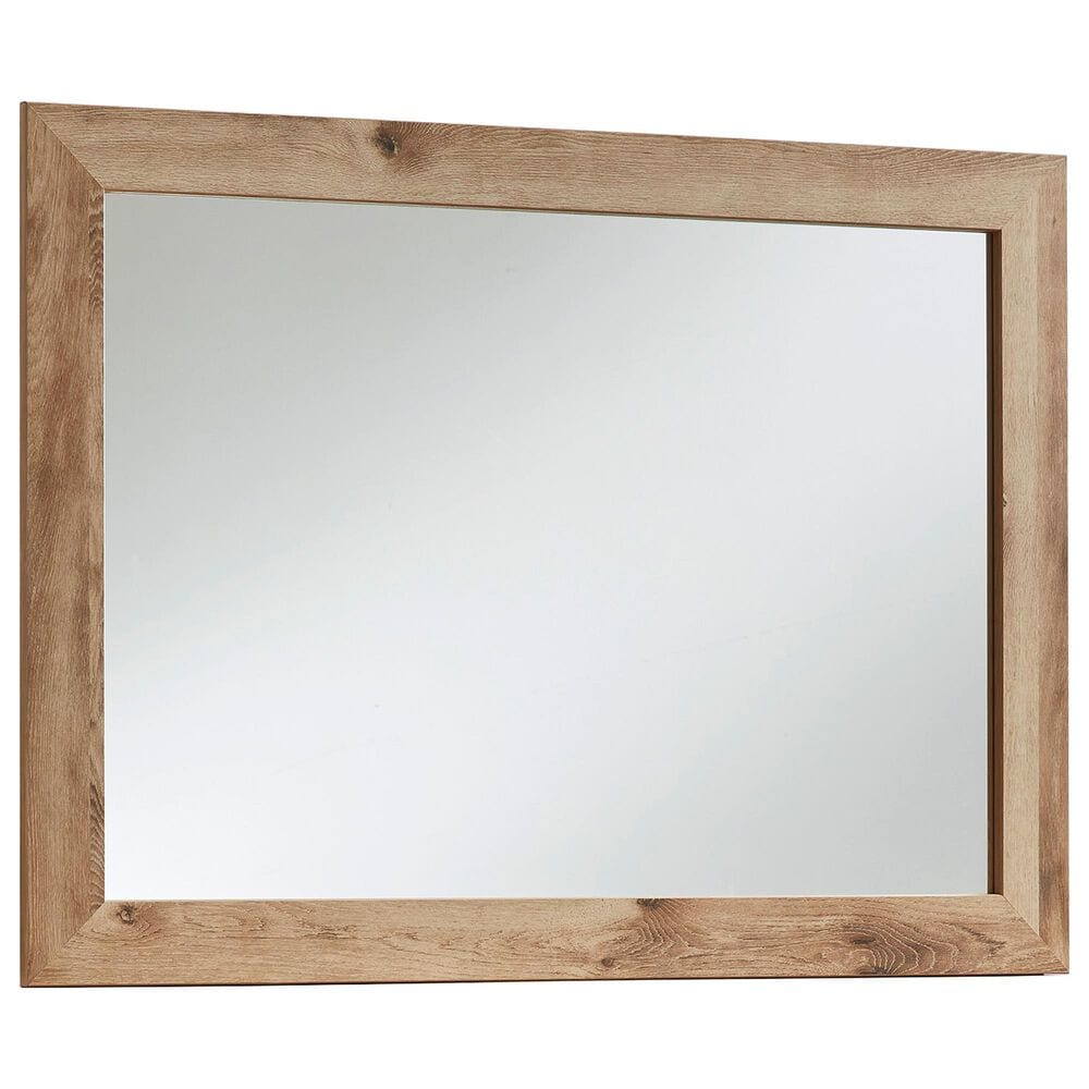 Ashley Hyanna Bedroom Mirror in Golden Rustic, , large