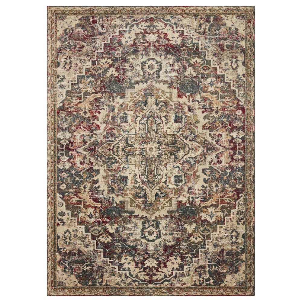 Loloi Jasmine JAS-03 3"7" x 5"7" Multicolor Area Rug, , large