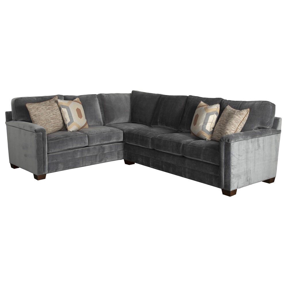 Huntington House 2-Piece Sectional in Charcoal, , large