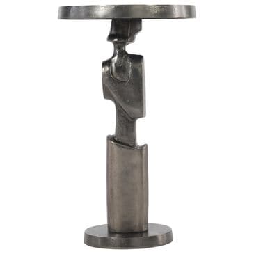 Bernhardt Vevo Chairside Table in Black Nickel, , large